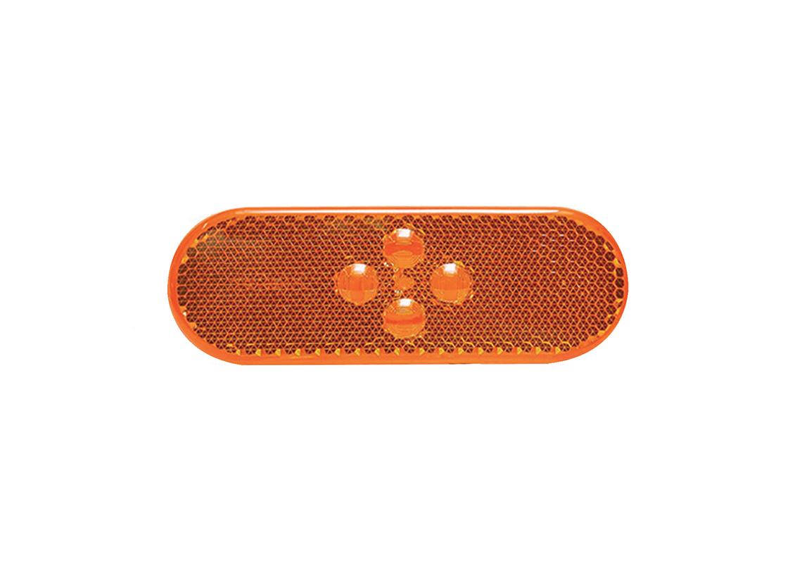 Side marker lamp LED 24V amber 